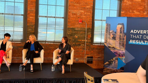 Marshall Advertising panel discussion on household-level targeting and Connected TV (CTV)
