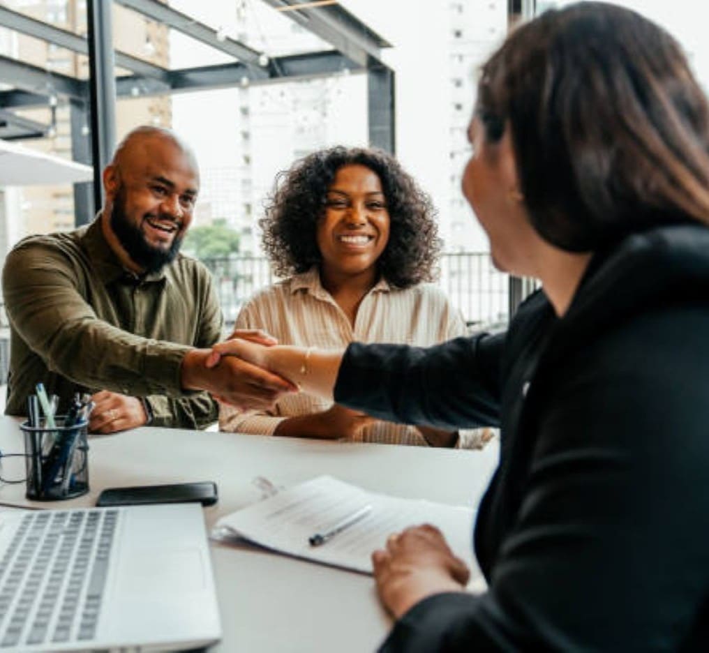 Business relations stock image